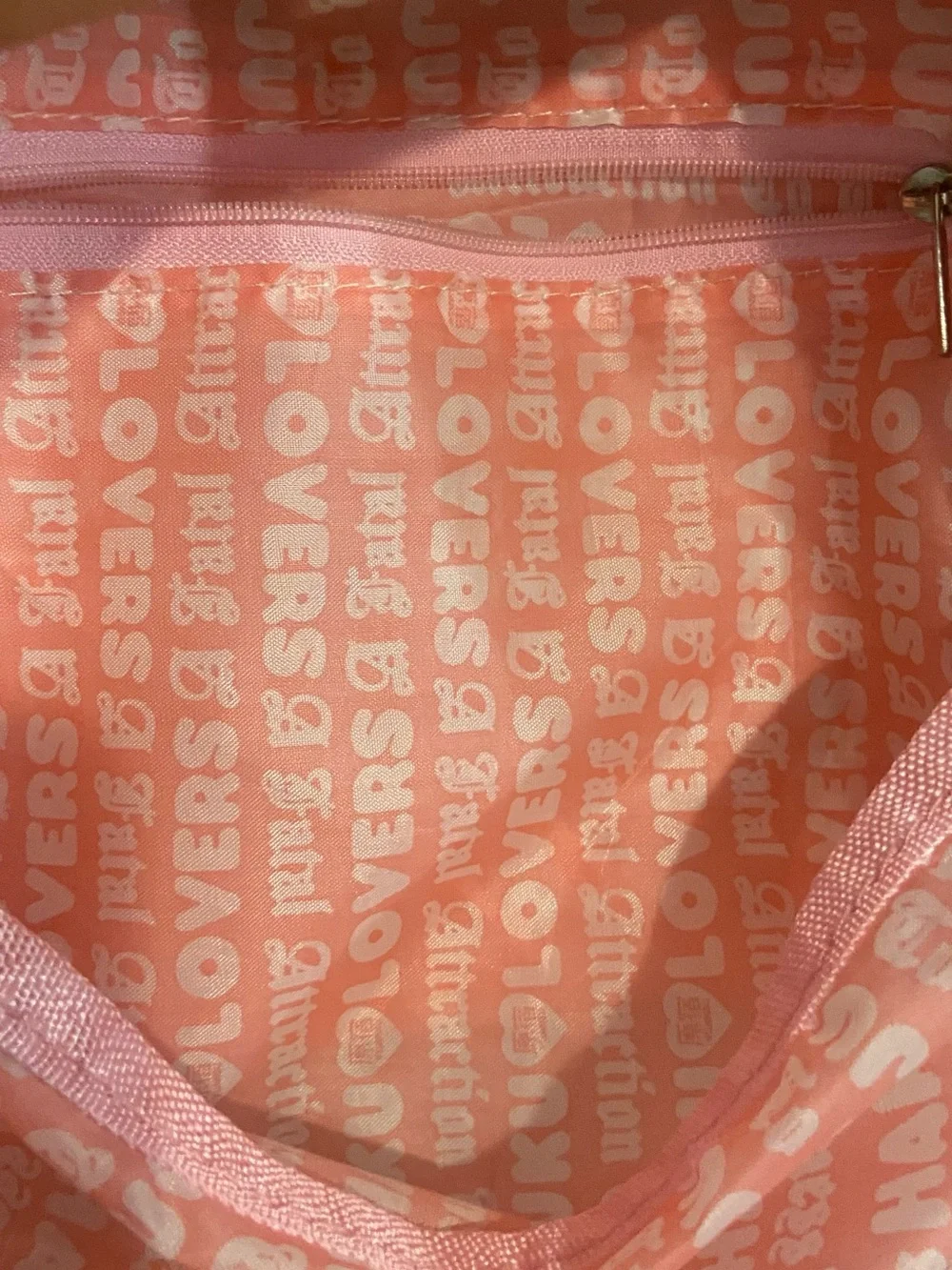 Vintage Harajuku Lovers Pink Backpack Y2K Gwen Stefani Charecter Print Bag